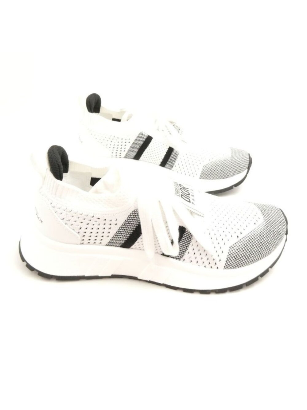 Dior Run'n'dior Sneakers 37 Low Cut Mesh Logo Black - Picture 5 of 9